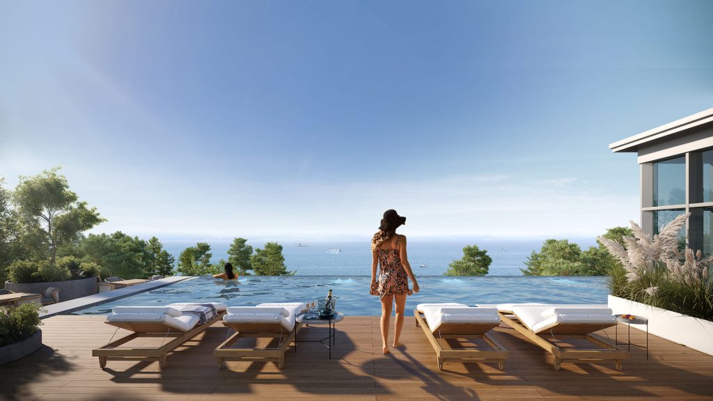 Immobilien 9 Investition in Swinemünde Immobilien - Auszug der Visualisierung Außenpool